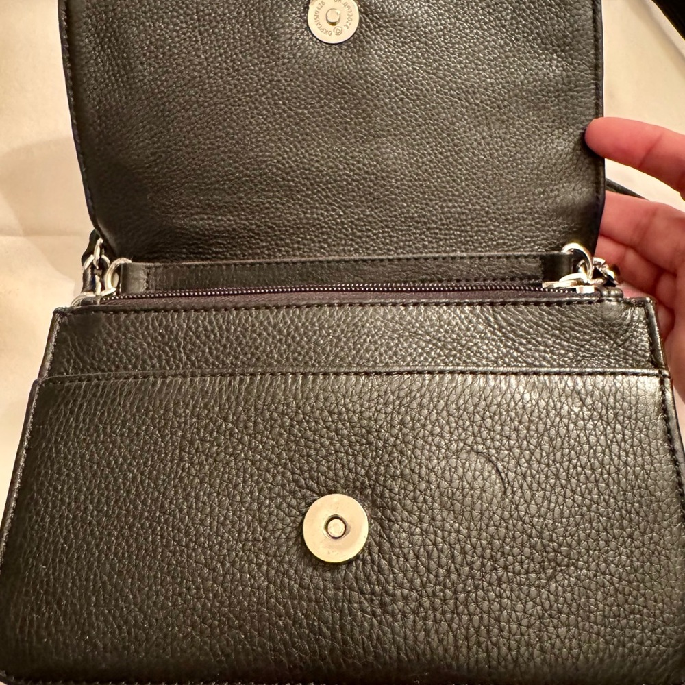 Aimee Kestenberg Black/Snake Skin Bag - Picture 2 of 9
